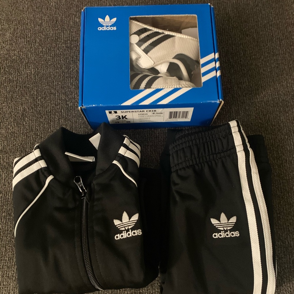 Infant Adidas Tracksuit.